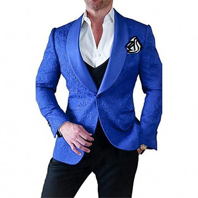 Italian Design Custom Made Black Smoking Tuxedo