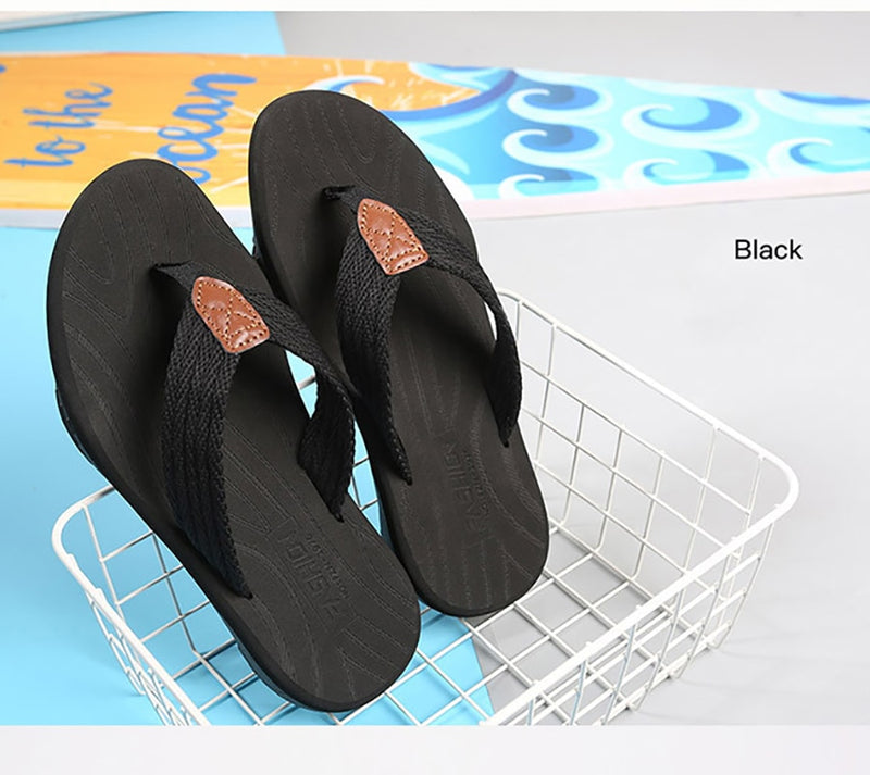 Men Non-slip Rubber Slippers