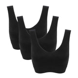 Seamless With Pads Active Vest Wireless Brassiere Bra