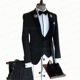 Business Men 3 Pieces Male Suit