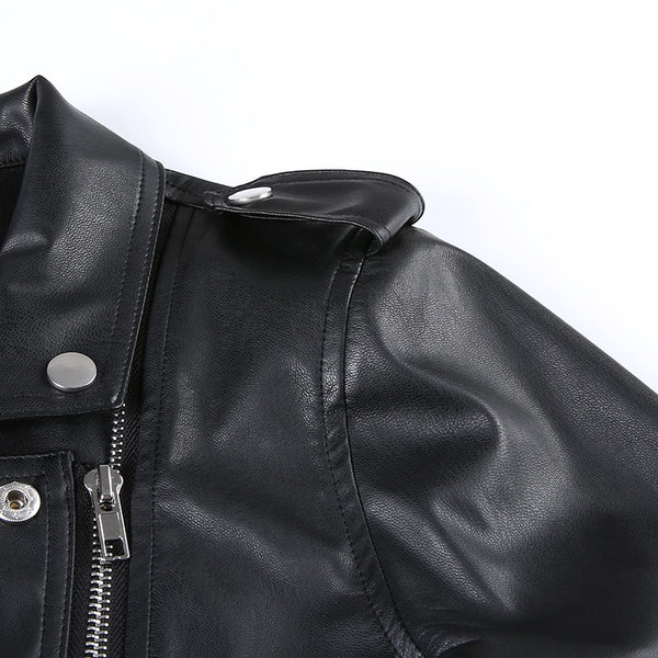 Darlingaga Street Motorcycle Faux Leather Jacket