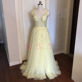 Beading Prom Dresses 2021 Plus Size Pink High Split Tulle Sweep Train Sleeveless Evening Gown A-line Lace Up Backless Vestido De