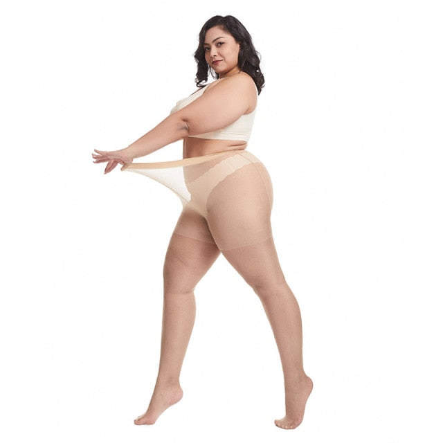 Extra large Breathe Freely Thin Sexy  Pantyhose Silk
