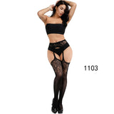 Fishnet Nylon Long Socks Sex Belt Standard
