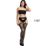Fishnet Nylon Long Socks Sex Belt Standard