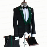 Business Men 3 Pieces Male Suit