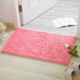 Absorbent microfiber bath mat