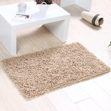 Absorbent microfiber bath mat
