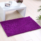 Absorbent microfiber bath mat