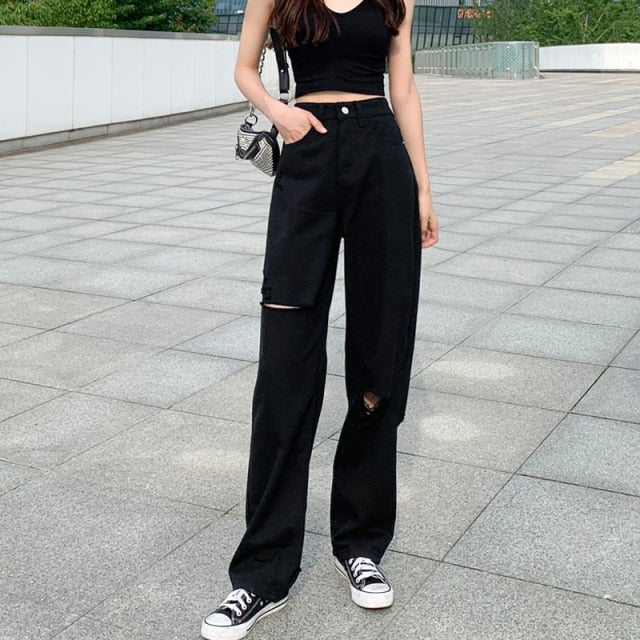 Casual Womens Wide Leg Hip-hop Pants