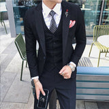 Fashion Boutique Solid Color Formal Business Suit