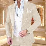 Custom size Shawl Lapel Men Wedding Suits