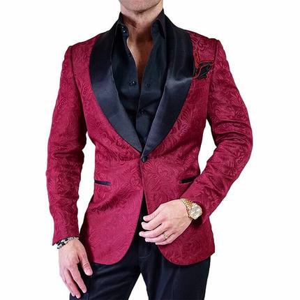 Custom size Shawl Lapel Men Wedding Suits