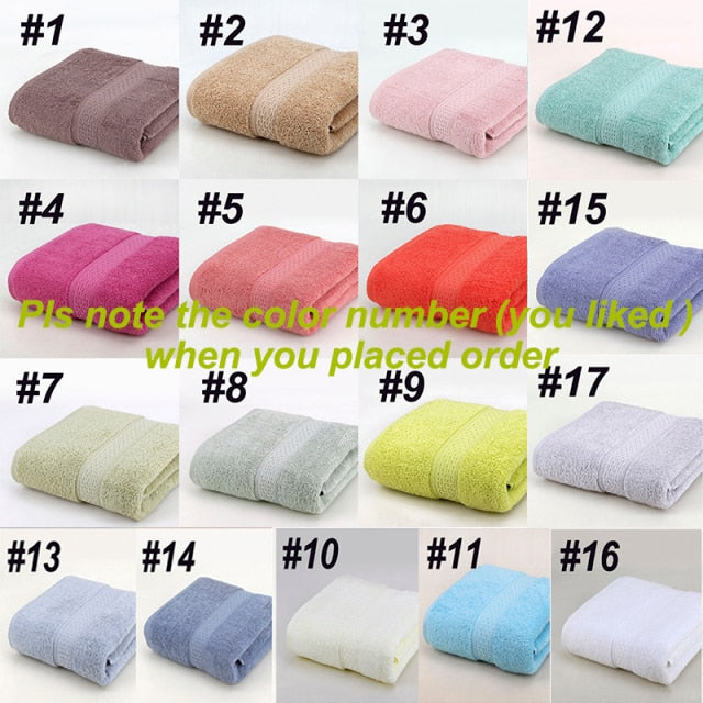 100% Cotton Comfortable Bath Towels