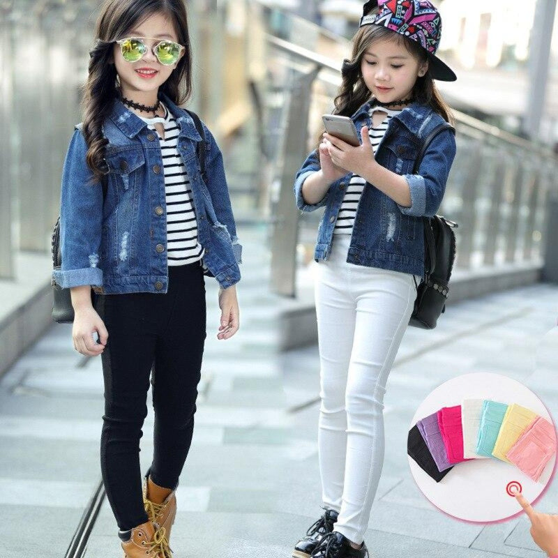 Casual Pants Pencil Pants 3-12 Years