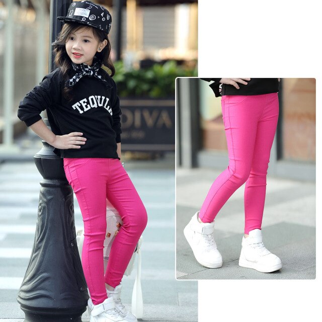 Casual Pants Pencil Pants 3-12 Years