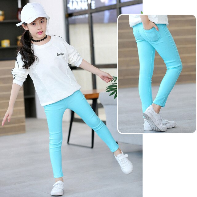 Casual Pants Pencil Pants 3-12 Years