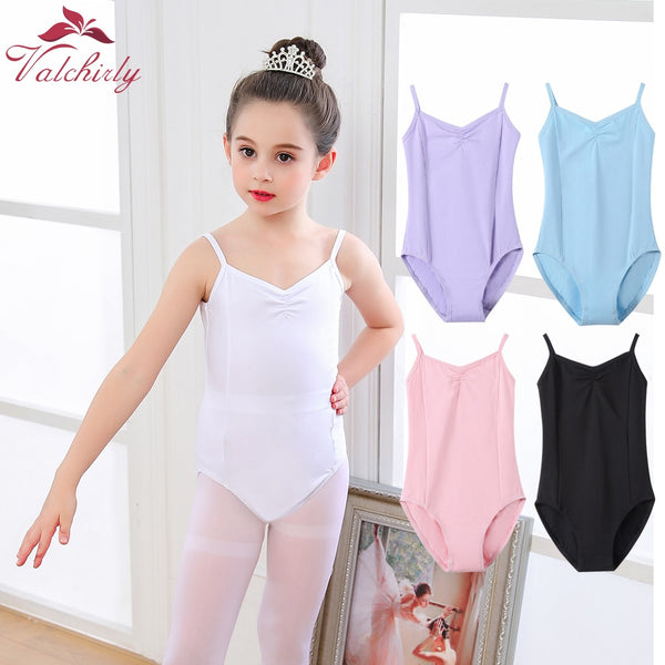 Girls Camisole Cotton Strap Ballet Dress