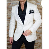 Classic Design White Groom Tuxedos