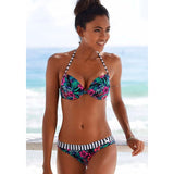 Halter Sexy Bikini Set Polka Dot Female Swimwear