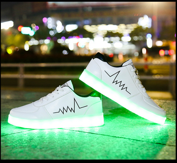 LED Party and Dance with Light Luminous Sneakers