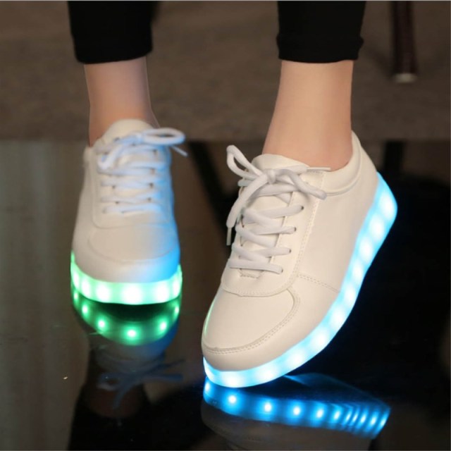 USB Chargering Adults Light Up Party Lovers Luminous Sneaker
