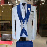 Men 3 Pieces Wedding Men Suit