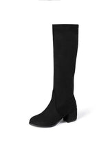 New Arrival Knee Boots Thick High Heels