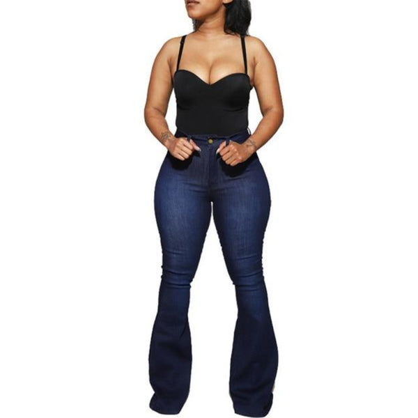 Casual Skinny Lifting Hips Denim Long Pants