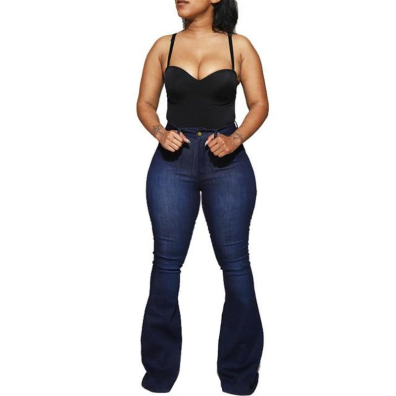 Casual Skinny Lifting Hips Denim Long Pants
