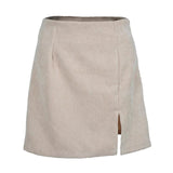 Elegant High Waist  A Line Skirts New