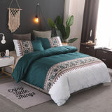 Comforter Bedding 6 Colors Quilt Cover Pillowcase & Bed Sheet