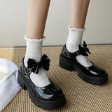 Autumn Boots Women Platform Shoes Thinken Heel Chunky Sneakers Black Punk Boots Shoes Height Increasing Botas De Mujer 2021