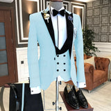 Business Men 3 Pieces Male Suit