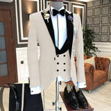 Business Men 3 Pieces Male Suit