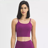 Push Up Padded Gym Fitness Workout Removable Pads Tank Top