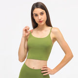 Push Up Padded Gym Fitness Workout Removable Pads Tank Top