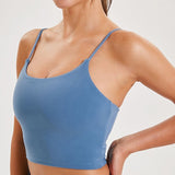 Push Up Padded Gym Fitness Workout Removable Pads Tank Top