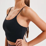 Push Up Padded Gym Fitness Workout Removable Pads Tank Top
