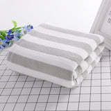 Simple Stripes Absorbent Quick Drying Bath Towel