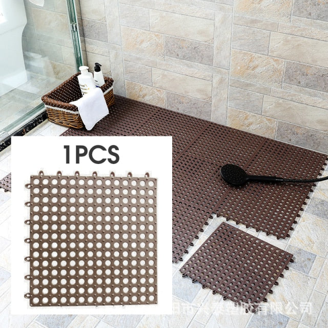 PVC Splicing bathroom non-slip mat
