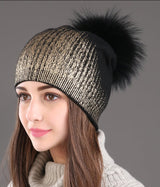 New Winter Beanies Ladies Knitted Wool Warm Hats