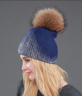 New Winter Beanies Ladies Knitted Wool Warm Hats