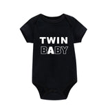 Twin Baby A/B Baby Girls Boys Cotton Jumpsuit