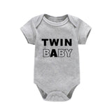 Twin Baby A/B Baby Girls Boys Cotton Jumpsuit