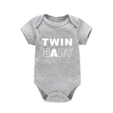 Twin Baby A/B Baby Girls Boys Cotton Jumpsuit