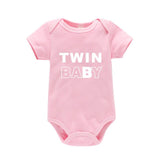 Twin Baby A/B Baby Girls Boys Cotton Jumpsuit