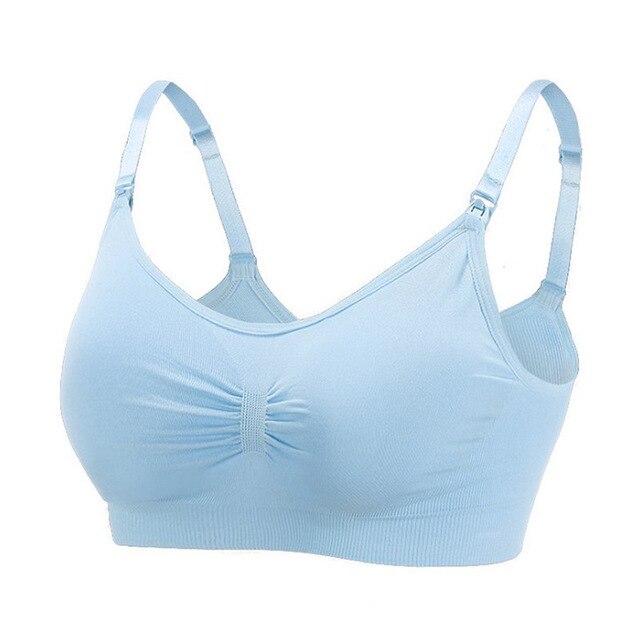 Maternity Bras Wirefree Nursing Bra Panties Set Pregnancy Clothes Prevent Sagging Breastfeeding Women's Breathable Lactancia Bra