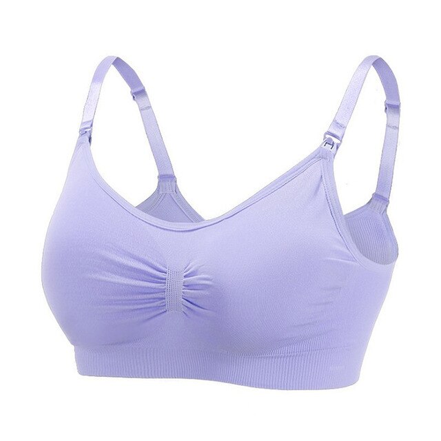 Maternity Bras Wirefree Nursing Bra Panties Set Pregnancy Clothes Prevent Sagging Breastfeeding Women's Breathable Lactancia Bra