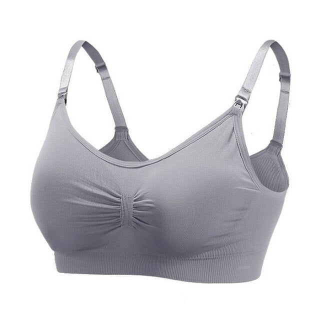 Maternity Bras Wirefree Nursing Bra Panties Set Pregnancy Clothes Prevent Sagging Breastfeeding Women's Breathable Lactancia Bra